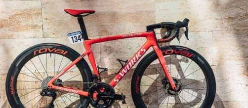 La bici Specialized Tarmac SL7 di Remco Evenepoel.