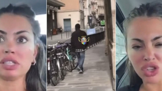 Choquée, Mélanie Da Cruz filme un fou qui la suit dans les rues de Paris et l'affiche sur son Snapchat.
