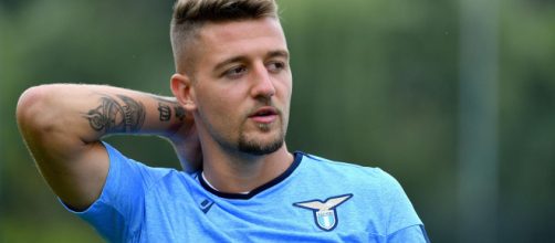 Il centrocampista della Lazio Milinkovic-Savic piacerebbe all'Inter.