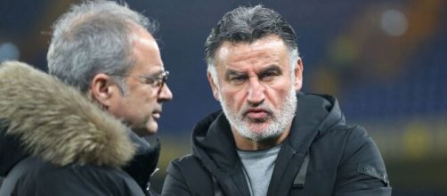 Galtier et Campos agacé par Henrique lors du mercato ? (crédit Twitter)