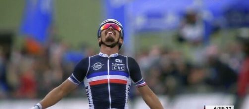 Julian Alaphilippe, vincitore degli ultimi due Mondiali di ciclismo.