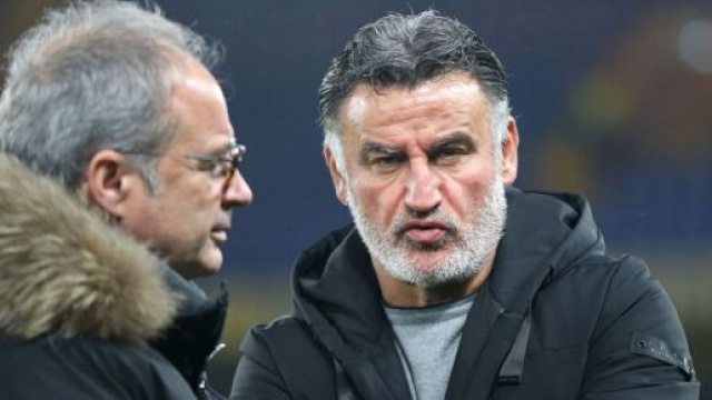 Galtier et Campos agacé par Henrique lors du mercato ? (crédit Twitter)