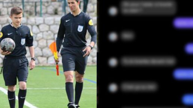 Un membre de la FFF épinglé pour des propositions déplacées à un arbitre mineur. (crédit Romain Molina + image d'illustration FFF)