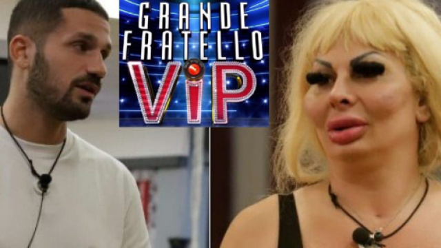 Grande Fratello Vip, Luca gela Elenoire: 'Niente messaggi sbagliati, non mi interessi'.