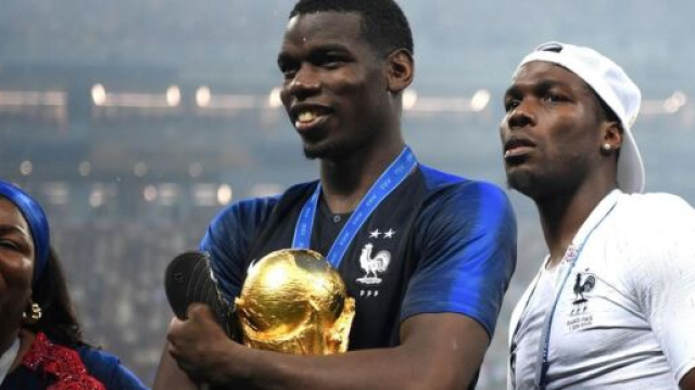 Paul Pogba encore une fois sous les critiques de son frère Mathias. (crédit Twitter)