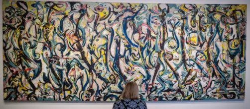 Jackson Pollock’s “Mural” (Image source: Phil Roeder/Flickr)