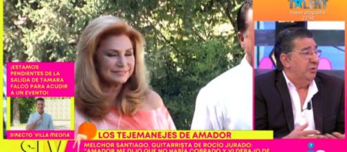 El guitarrista de la madre de Rocío Carrasco denunció que Amador Mohedano lo hizo formar contratos falsos (Captura de pantalla de Telecinco)