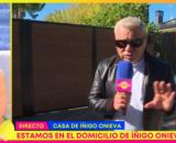 Jorge Javier acudió a la casa de Íñigo Onieva en medio del escándalo con Tamara Falcó (Captura de pantalla de Telecinco)