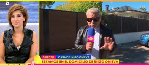 Jorge Javier acudió a la casa de Íñigo Onieva en medio del escándalo con Tamara Falcó (Captura de pantalla de Telecinco)