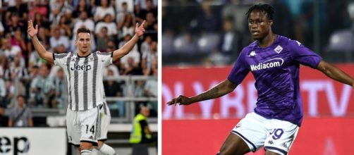 Nella quinta di campionato, Fiorentina e Juventus si sono affrontate pareggiando per 1 a 1 con le reti di Milik e Kouame.