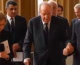 Juan Carlos I insistió en saludar a Carlos III durante la recepción en Buckingham (Captura de pantalla de La Sexta)