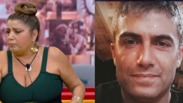 GF Vip, da sinistra Gegia e Mehmet, il fidanzato turco dell'artista.