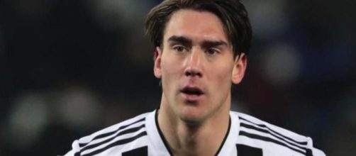 Dusan Vlahovic, giocatore della Juventus.