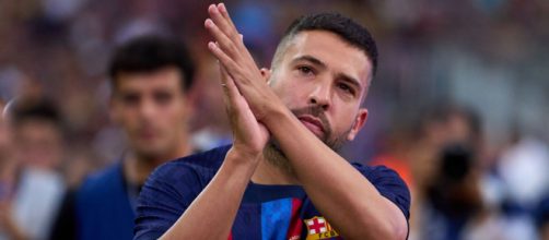 Jordi Alba, esterno sinistro del Barcellona.