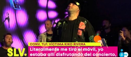 La víctima ha contado en 'Sálvame' detalles del incidente en el concierto de Kiko Rivera (Captura de pantalla de Telecinco)
