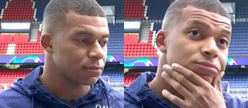 Mbappé cash au micro de Canal+ sur le mercato réalisé par le PSG. (crédit capture Twitter Canal+)