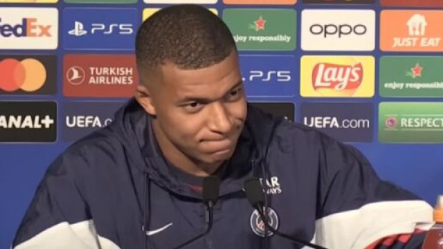 Moue et propos quant au projet du PSG, la réaction de Kylian Mbappé fait le buzz (capture YouTube)
