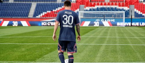 Lionel Messi est désormais épanoui au Paris Saint Germain Source : Capture Twitter