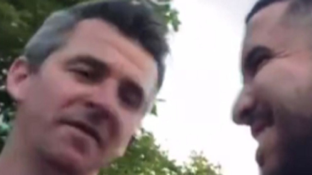 Joey Barton insulte Neymar avant le match Tottenham - OM en Ligue des champions (capture YouTube)