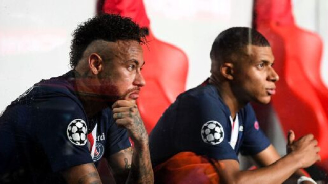 Neymar a de plus en plus de mal à gérer le nouveau statut de Mbappé. (crédit Twitter)