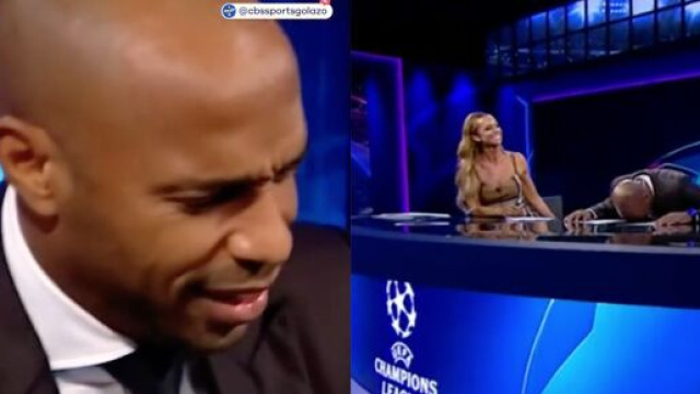 Henry choqué par l'emploi du mot soccer en direct. (crédit capture CBS)