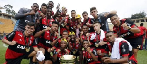 Garotos do Ninho buscam a conquista de mais uma taça da Copinha Foto: divulgação/Flamengo