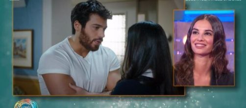 Can Yaman, Francesca Chillemi stuzzicata in tv.