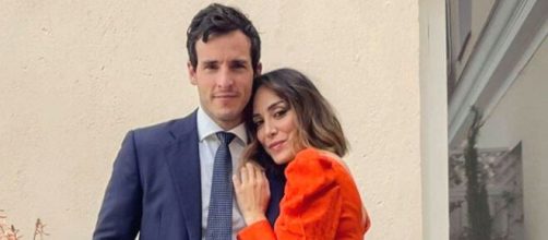 Tamara e Íñigo el día que anunciaron el frustrado compromiso (Instagram/tamara_falco)