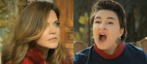 Terra Amara, spoiler turchi: Sevda schiaffeggia Behice, Züleyha la caccia via dalla villa.