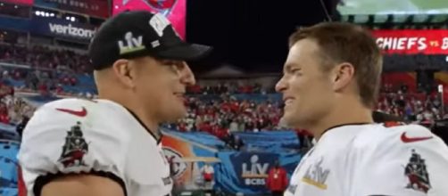 Brady and Gronk have won four Super Bowl titles as teammates (Image Credit: NFL/YouTube)
