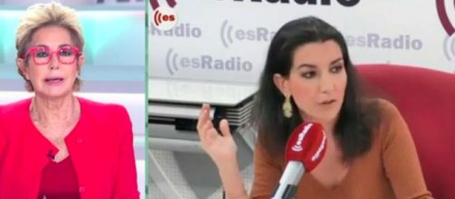 La presentadora agradeció el apoyo de Federico Jiménez Losantos (Telecinco)