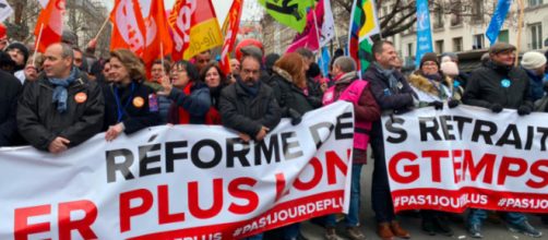 Los sindicatos franceses han encabezado las manifestaciones (Twitter, lacgtcommunique)