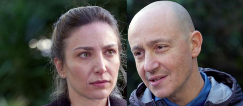 Un posto al sole, Lia Longhi (Giuliana Vigogna) e Diego Giordano (Francesco Vitiello).
