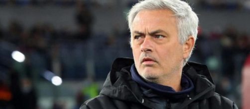 José Mourinho, tecnico portoghese della Roma.
