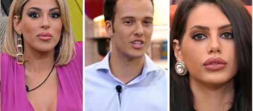 GFVip7, in foto Oriana, Edoardo e Antonella.