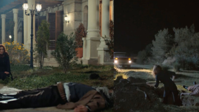 Terra amara spoiler turchi: Sevda e Züleyha in segreto uccidono e seppelliscono un ladro.