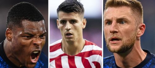 L'Inter potrebbero perdere a giugno Skriniar e Dumfries ma acquisire Morata