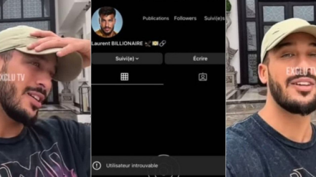 Après Poupette et Milla Jasmine, c'est au tour de Laurent, Nadé et Marc Blata de voir leur compte Instagram supprimé. (Screenshots @Snapchat)