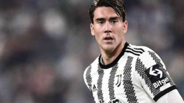 Dusan Vlahovic, giocatore della Juve.