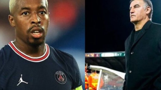 Christophe Galtier aurait discuté avec Presnel Kimpembe pour mettre au clair le différend . Screenshot Twitter @revplusgrand