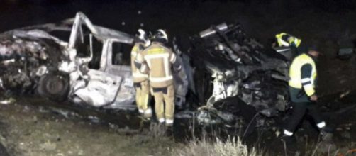 El accidente ha tenido lugar en la N-234, en el Km.268, a la altura de Torralba de Ribota (Diputación de Zaragoza)