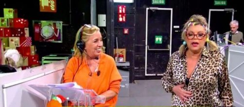 Carmen Borrego y Terelu Campos hicieron las paces en 'Sálvame' (Telecinco)