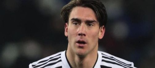 Dusan Vlahovic, giocatore della Juve.