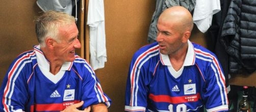 Zidane et Deschamps ont vu leur relation se détériorer au fil du temps selon Le 10 Sport. (crédit Twitter)