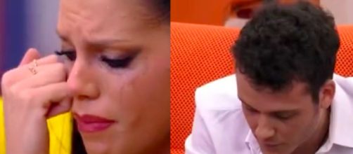 GFVip7, Antonella lascia Edoardo: 'Sono venuta qui per pensare a me, non per stare male'.