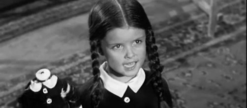 Lisa Loring as Wednesday Addams in the 1960s series (Image source: MGM)