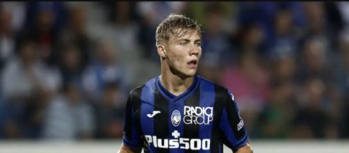 Rasmus Hojlund, giocatore dell'Atalanta.