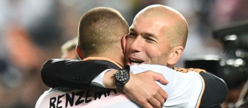 Zidane e Benzema ai tempi del Real.