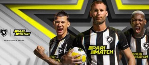 PariMatch é a nova patrocinadora do Botafogo. (Divulgação/Botafogo)