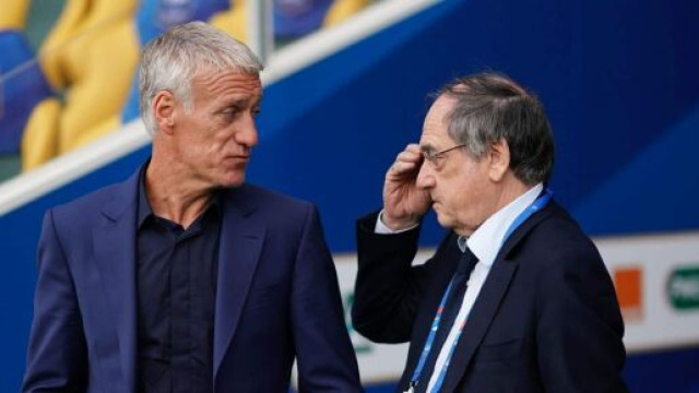 Didier Deschamps et Noël Le Graët mis à mal par Daniel Riolo. (crédit Twitter)